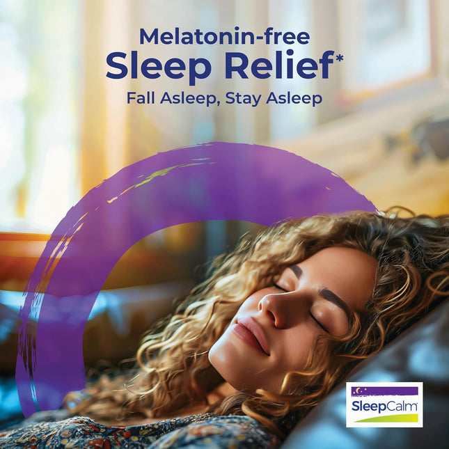 Boiron Sleepcalm Sleep Aid for Deep, Relaxing, Restful Nighttime Sleep - Melaton