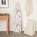 Juvale Ironing Board Cover & Pad - Standard Size 15 x 54 in, Multicolor Floral Print - Extra-Thick Laminated Cotton & Foam Padding with Drawstring