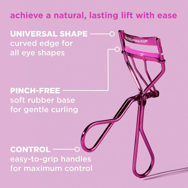 Real Techniques Miracle Eyelash Curler, Gentle Lash Tool for Lifted Lashes, Use 
