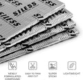 Siless 80 mil 5 sqft Car Sound Deadening mat - Butyl Automotive Sound Deadener - Noise Insulation and Vibration Dampening Material