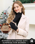 FZ FANTASTIC ZONE Womens Winter Warm Touchscreen Gloves for Cold Weather One Size Black