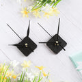 5pcs High Torque Quartz Clock Movement Mechanism Replacement Clock Kit with 12 Different Pairs of Hands Clock for DIY Handicrafts Repair Clock