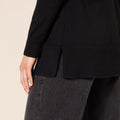 Amazon Essentials Women's Lightweight Long-Sleeve Open-Front Long Cardigan Sweater, Regular Fit X-Large Black