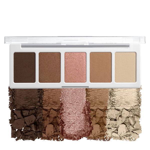 Wet N Wild Color Icon Eyeshadow Makeup 5 Pan Palette, Matte, Shimmer, Metallic, Long Wearing, Rich Buttery Pigment, Cruelty Free - Walking on