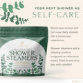 Shower Steamers Aromatherapy, 12 Pack, for Women and Men - Sinus Relief and Self Care Birthday and Relaxation Spa Gift - Eucalyptus Mint