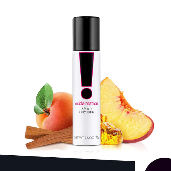 Cologne Spray Body - 2.5 Oz Apricot,Floral,Fresh 2.5 Ounce (Pack of 1)