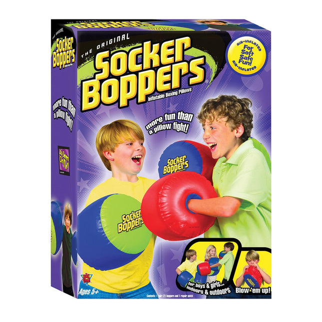 Socker Boppers Inflatable Boxing Pillows - One Pair Boppers Ã¢ÂÂ Colors Will V