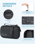 BAGSMART Cord Organizer Travel Cable Organizer Bag Tech Electronic Organizer Travel Case, Travel Essentials for Charger, Cable, Phone, Flash