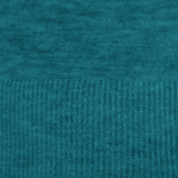 Amazon Essentials Women's Lightweight Long-Sleeve V-Neck Sweater Regular Teal Heather Small