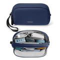 Tomtoc Electronic Organizer Travel Case, Water Resistant Dual Compartment Tech Pouch Cable Organization Storage Bag for Charger, Cord, Phone, Hard