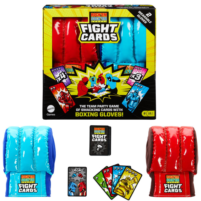 Mattel Games Rock 'Em Sock Em Robots: You Control the Battle of the Robots in a 
