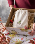 Gardenika Organic Loose Leaf Tea Sampler - Herbal Caffeine-Free Set - Ayurvedic Blend, KSA Kosher, No Natural or Artificial Flavors (5 Pack)