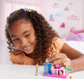 Barbie Mini BarbieLand Collectible Pet Boutique Playset with 1 1/2-Inch Doll, Product Display, Check Out Stand, Pet House & Cat Baskets for