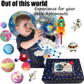 Galaxy Bath Bombs for Kids with Surprise Inside Organic Bubble Bath Bombs | Bath Bombs with Educational Outer Space Planet Toys, Gentle, Natural &