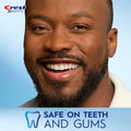 Crest 3Dwhitestrips Vivid plus Whitestrips 3D White, 10 Treatments + 1 Hour Express 2 Treatments Teeth Whitening Kit, 8 Levels Whiter, Crest Teeth