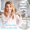 Get Well Soon Gift Baskets for Women | Feel Better Self Care Package, Thinking of You Sympathy, After Surgery, Unique Luxury Gift Set, Monochrome