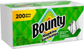 Bounty Paper Napkins, White, 200 Count, Packaging may vary 200 Count (Pack of 1)