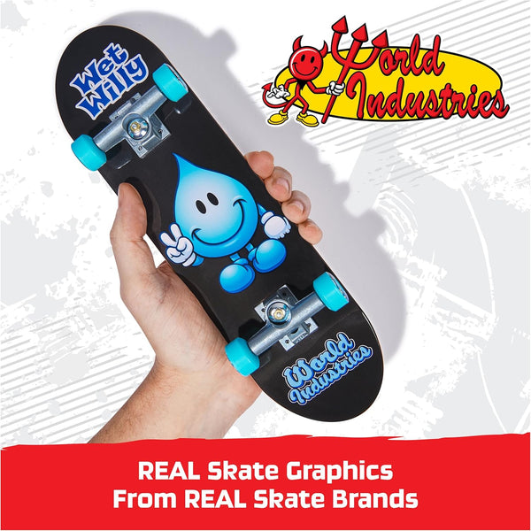 TECH DECK, World Industries Handboard; Authentic Mini Skateboards, Kids Toys for Boys & Girls, Ages 6 and up (Hands Use Only)