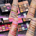 All in One Makeup Gift Kit - Ultimate Color Combination - 36 Eyeshadow, 28 Lip Gloss, 3 Blusher, 4 Concealer, 3 Contour Powder, 3 Brushes, 1