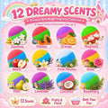 Bath Bombs for Kids: 12 Pcs Princess Bath Bombs with Toys Inside, Kids Bath Bomb Rich in Natural Essential Oils, Organic Bath Bomb Gift Set for