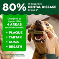 Greenies Teenie Original Natural Dental Dog Treats, Chicken, 43 Count | Clinically-proven, veterinarian-recommended, 47% less tartar & 40% less