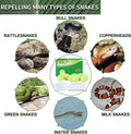 USKICH 10 Pack Snake Away Repellent, Snake Repellent Balls for repelling Outdoors Indoor Snakes Rats and Other Pests, for Yard Lawn Garden Camping