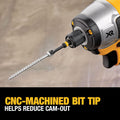DEWALT Screwdriver Bit Set, 40 Pcs. Impact Ready, FlexTorq Impact Driver Bit Set with Storage Case (DWA2T40IR) One Size