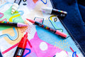 Posca Paint Markers, 5M Medium Acrylic Markers with Reversible Tips, Artist Recommended For Gifts, Fabric, Metal, Glass, Wood and Canvas, Assorted