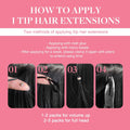GOO GOO I Tip Hair Extensions, Real Human Hair, 14inch 100g 200S, Cold Fusion I Tip, Invisible Remy, 16/22 Light Blonde Highlighted Golden Blonde