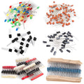 1400Pcs Basic Electronics Component Assortment Kit, Electrolytic Capacitor, Ceramic Capacitor, LED Diode, Common Diode, Resistor, Transistor