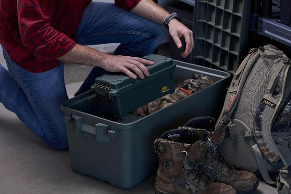 Plano Element-Prooof Field/Ammo Box Small Compact O.D. Green Field Box No Tray