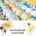 Bath Bombs Gift Set, 50 Handmade Bulk Bath Bombs for Kids, Women, Men, Wonderful Fizz Effect Bath Gift for Valentine'S Day, Christmas & Any