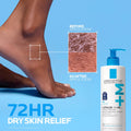 La Roche-Posay Lipikar AP+MAX Triple Repair Moisturizing Body Cream | Face & Body Lotion for Dry Skin with Shea Butter & Niacinamide | Gentle