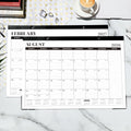 2026-2027 Desk Calendar, Jul.2026 - Dec.2027, 16.8" x 12" | Thick Paper, Desk Calendar 2026-2027/Wall Calendar 2-in-1 with Corner Protectors,