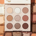 ColourPop Going Coconuts Eyeshadow Palette - Cool-Toned Neutral Eyeshadow Palette with Ultra-Velvety and Silky Finishes - High-Pigment Eye Makeup