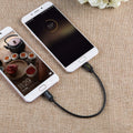 Cablecreation Short Micro USB to Micro USB OTG Cable 8Inch, Works for DJI Spark Mavic, PS4, Owlet, Android Phone Tablet, DAC and More,20Cm