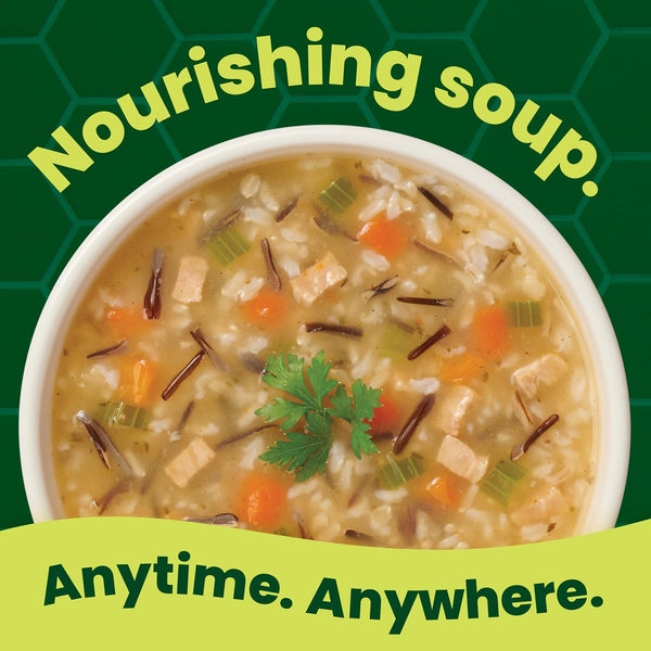 Pacific Foods Organic Chicken and Wild Rice Soup, 16.3 oz Can Chicken and Wild Rice 16.3 Ounce (Pack of 1)