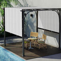 80% Silver Shade Cloth for Garden,Pergola,Greenhouse,Chicken Coop,Kennels,Shade Cloth with Grommets,Simple Hanging Covers 5ft×12ft