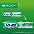 Super Poligrip Zinc Free Denture and Partials Adhesive Cream, 2.4 Ounce (Pack of 4)