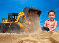 Top Race 6 Channel Full Functional Front Loader RC Remote Control Construction Toy Tractor Lights & Sounds 2.4Ghz Remote Control Tractor Toys