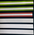 High Visibility Silver Reflective Heat Transfer Vinyl Iron on Tape for Clothing Fluorescent Yellow Striped-2# (2 Inch X 5 Yard)