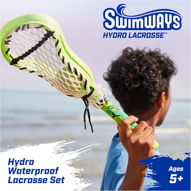 Swimways Hydro Lacrosse, Blue, Outdoor Games for Adults & Kids, Swimming Pool Ac