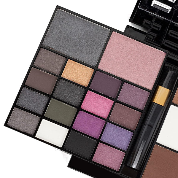 All in One Makeup Gift Kit - Ultimate Color Combination - 36 Eyeshadow, 28 Lip Gloss, 3 Blusher, 4 Concealer, 3 Contour Powder, 3 Brushes, 1