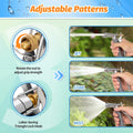 AUTOMAN Full Size Garden Hose Nozzle, High Pressure Pistol Grip Water Nozzle Sprayer with Threaded Front, Adjustable Spray Water Flow for Washing