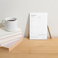 Two Tumbleweeds Daily Planner Notepad with Hourly Schedule - ADHD Planner, Time Block Planning Pad, Desktop to Do List, College Supplies - 6 X 9Ã¢ÂÂ