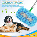 KEEPOW Reusable Mop Pads Compatible with Swiffer Sweeper Mop â Microfiber Wet & Dry Mopping Cloths for All Floors, Washable Compatible with