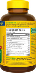 Nature Made Super B Complex with Vitamin C and Folic Acid, Dietary Supplement for Immune Support, 360 Tablets, 360 Day Supply