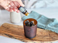 Volcanic Stone Diffuser with Lavender Essential Oil Ã¢ÂÂ Lava Rock Diffuser for Essential Oils | Cordless Passive Diffuser for Desk, Bedroom, or