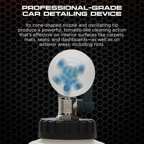 Tornador Z-010 Classic Car Cleaning Tool | Cyclonic Air Action for Interior & Exterior Surfaces | Cleans & Air Dries in Seconds | Essential