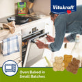 Vitakraft Crunchy Bears Small Animal Treat 4 oz Bag - Made with Real Vegetables - for Rabbits, Guinea Pigs, Gerbils and Hamsters, Healthy, Crunchy